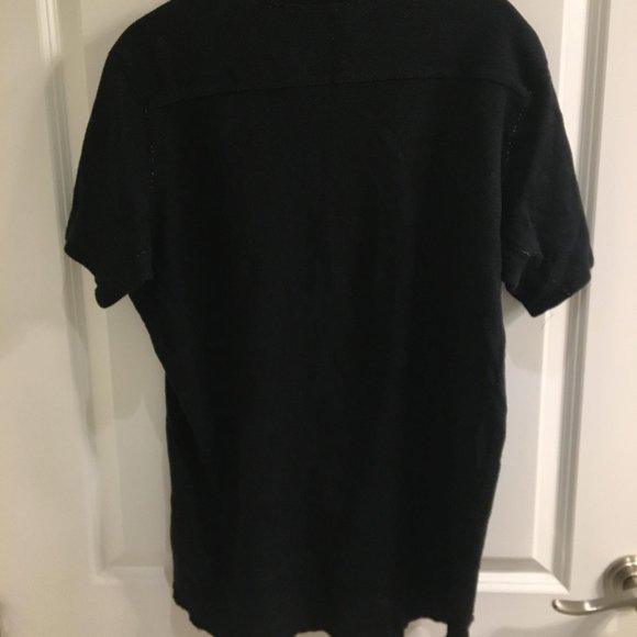 Mens Wings and Horns button cotton tee in Large - Picture 3 of 3